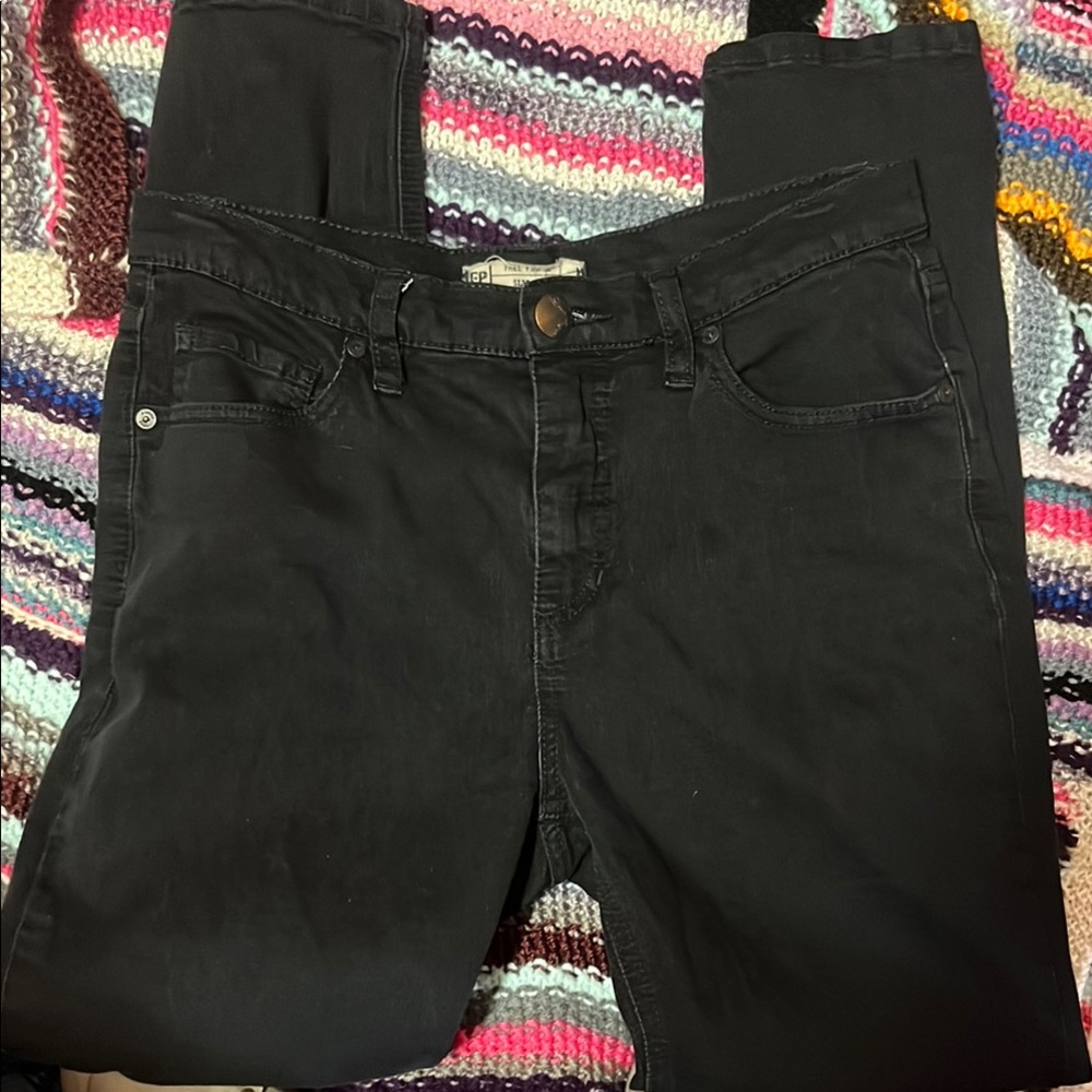 Free people black jeans 27